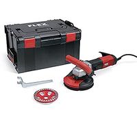 Flex Smerigliatrice (smerigliatrice con piastra abrasiva, cappa di aspirazione, ecc., LDE 16-8 125 R, Kit TurboJet II - 504.963, rosso e nero