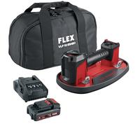 Flex Sollevatore sottovuoto a batteria VLP Grabo + batteria 2,5 Ah + caricatore CA 18.0-LD (nero, rosso, sollevatore a vuoto batteria 18 V + batteria 2,5 Ah con caricatore e batteria 18 V con