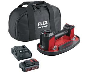 Flex Sollevatore sottovuoto a batteria VLP Grabo + batteria 2,5 Ah + caricatore CA 18.0-LD (nero, rosso, sollevatore a vuoto batteria 18 V + batteria 2,5 Ah con caricatore e batteria 18 V con