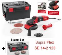 Flex SUPRAFLEX SE 14-2 125 Smerigliatrice Stone-Set Pietra Naturale Artificiale