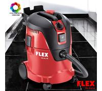 FLEX - VCE 26L ASPIRATORE DI SICUREZZA CON FUNZIONE PULIZIA FILTRO M. 25 LT
