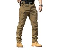 Flexcamo - Tactical Waterproof Pants, Flex Camo Cargo for Men,Mens CargoWater,Texwix Tactical for Men (Brown x7,M)