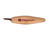 Flexcut Coltello obliquo mini dettaglio KN31 INTAGLIO LEGNO
