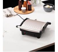 Flexe Grill 180 ° George Foreman 26250-56 - 2 in 1 Grill e Plancha - 1800W - Acciaio inossidabile design premium - Pratico stoccaggio