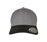 Flexfit 110 Melange Mix Cap, Cappellino da Baseball, Unisex - Adulto, Nero (Darkgrey/Black), Taglia unica