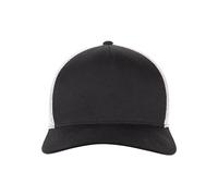 Flexfit 110 Trucker Black/Black One Size, Yupoong Headwear Unisex Adulto, Taglia unica