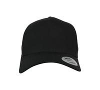 Flexfit Cappello da baseball MotoZem x Kaďák 5 pannelli visiera curva snapback classico Nero