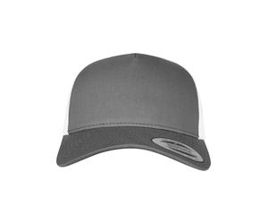 Flexfit 5-Panel Retro Trucker 2-Tone cap Blk/Wht One Size
