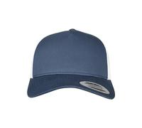 Flexfit 5-Panel Retro Trucker 2-Tone Cap Kape, NVY/Wht, one Size