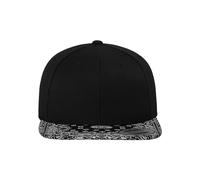 Flexfit 6089bd-bandana Snapback Cappellino da Baseball, Black/Paisley, Taglia Unica Unisex-Adulto