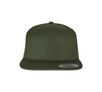 Flexfit 6089m-classic Snapback Cappellino da Baseball, Oliva Profondo, Taglia Unica Unisex-Adulto
