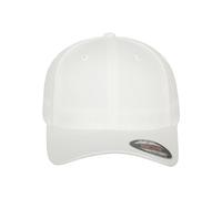 Flexfit Cappellino da baseball Wooly Combed 6277 - oscurante - Unisex Adulto Bianco S-M