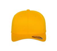 Flexfit 6277-Flexfit Wooly Combed, Cappellino da baseball Unisex - Adulto, Giallo (Gold), S-M