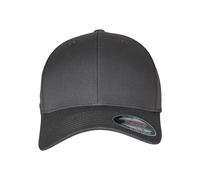 Flexfit 6277-Flexfit Wooly Combed, Cappellino da baseball Unisex - Adulto, Grigio (Darkgrey), Taglia unica