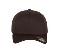 Flexfit 6277-Flexfit Wooly Combed, Cappellino da baseball Unisex - Adulto, Marrone (Marrone), S-M