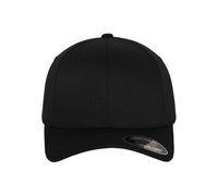 Flexfit 6277-Flexfit Wooly Combed, Cappellino da baseball Unisex - Adulto, Nero (Blk/Blk), S-M