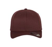 Flexfit 6277-Flexfit Wooly Combed, Cappellino da baseball Unisex - Adulto, Rosso (Maroon), S-M