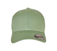 Flexfit 6277-Flexfit Wooly Combed, Cappellino da baseball Unisex - Adulto, Verde (Darkleafgreen), S-M