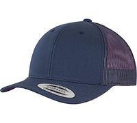 Flexfit Cappellino da baseball 6606-RetroTrucker Unisex Adulto Blu (Navy) Taglia unica