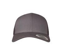 Flexfit 6606-RetroTrucker, Cappellino da baseball Unisex - Adulto, Grigio (Darkgrey), Taglia unica