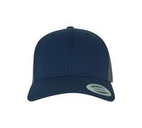 Flexfit 6606t-retro Trucker 2-Tone Cappellino da Baseball, Navy/Grigio, Taglia Unica Unisex-Adulto