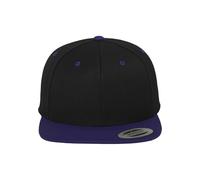 Flexfit Cappello da baseball lilla scuro / nero, Taglia 55-60
