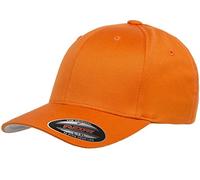 Flexfit Athletic Baseball - Berretto aderente da uomo - Arancione - S/M