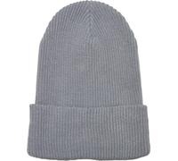 Flexfit Beanie Filato riciclato a coste Knit Beanie Grigio Einheitsgröße Grigio
