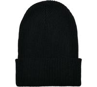 Flexfit Beanie Filato riciclato a coste Knit Beanie Nero Einheitsgröße Nero
