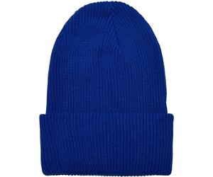 Flexfit Beanie Filato riciclato a coste Knit Beanie Royalblue Einheitsgröße Blu
