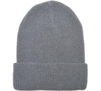 Flexfit Beanie Filato riciclato Waffle Knit Beanie Grigio Einheitsgröße Grigio