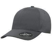 Flexfit Berretto da baseball da uomo 210 Flatbill Premium aderente, grigio scuro, XX-Large