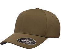 Flexfit Berretto da baseball da uomo 210 Flatbill Premium aderente, Oliva, Large-X-Large