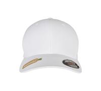 Flexfit Berretto in Poliestere Riciclato Cappellino da Baseball, Bianco, L/XL Unisex-Adulto