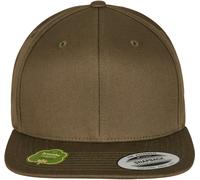 Flexfit Berretto Organic Cotton Snapback Burnt Olive Einheitsgröße Verde