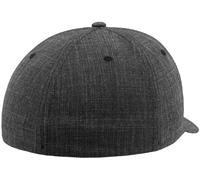 Flexfit by Yupoong Fine Melange 6277FM - Curved Peak Snapback Baseball Cap