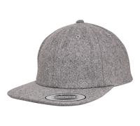 Flexfit by Yupoong Melton Cap YP037 - Uomo Flat Peak Wool Snapback Hat
