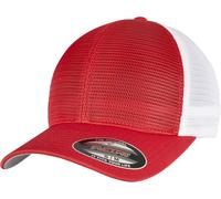 Flexfit Cap 360 OMNIMESH CAP 2-TONE Rosso/White L/XL Rosso