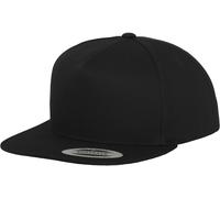 Flexfit Cap Classic 5 Panel Snapback Nero Einheitsgröße Nero