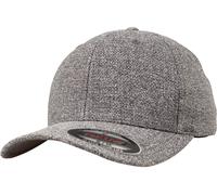 Flexfit Cap Melange Cap Dk.Heathergrey S/M Grigio