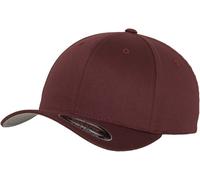 Flexfit Cap Wooly Combed Maroon S/M Rosso