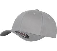 Flexfit Cap Wooly Combed Silver Youth argento