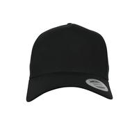 Flexfit Cappello da baseball MotoZem x Kaďák 5 pannelli visiera curva snapback classico Nero