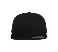 Flexfit Cap Classic 5 Panel Snapback Nero Einheitsgröße Nero