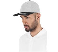 Flexfit Cappello da baseball Double Jersey 2-Tone Grigio/Nero Taglia 56-57