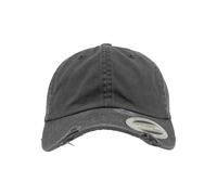 Flexfit Cappello da baseball Low Profile Destroyed Grigio scuro Taglia unica