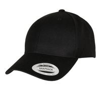 Flexfit Premium Curved Visor Snapback cap Cappellino da Baseball, Black, One Size Unisex-Adulto