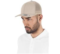 Flexfit Cappello da baseball Retro Trucker Unisex Adulto Beige (Khaki) Taglia unica