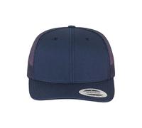 Flexfit Cappellino da baseball 6606-RetroTrucker Unisex Adulto Blu (Navy) Taglia unica