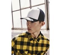 Flexfit Berretto Retro Trucker Fronte colorato Nero/Bianco Taglia unica